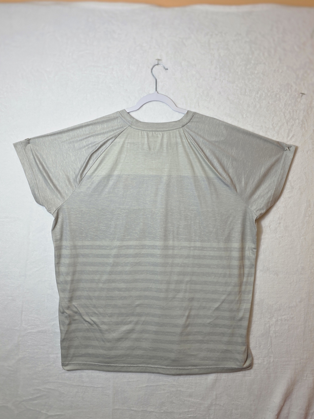 Iowa State Gray Striped Raglan Tee - Picture 5 of 7